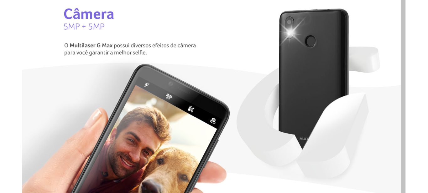 Smartphone Multilaser G Max 32GB 1GB RAM Tela 6